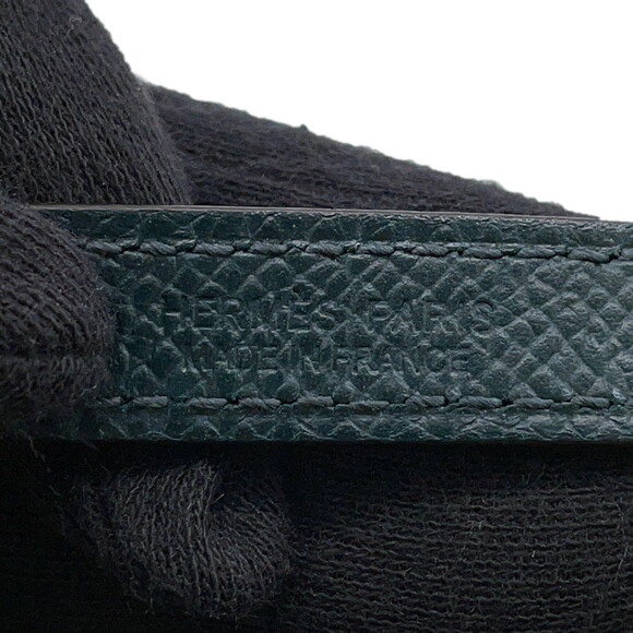 Hermes Hermès Belt Bubble Buckle Sesame Vert Chypre Swift Epson B Stamp Size ... - Picture 10 of 12